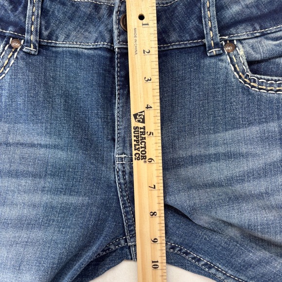 Wrangler Retro Sadie Low Rise Bootcut Jeans Blue Denim Women Size 31x34 New - Picture 6 of 13